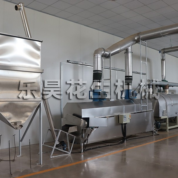 芝麻烘烤冷卻生產線